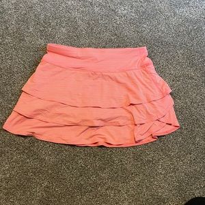 Athleta Peach Pink Tennis Skirt Size S